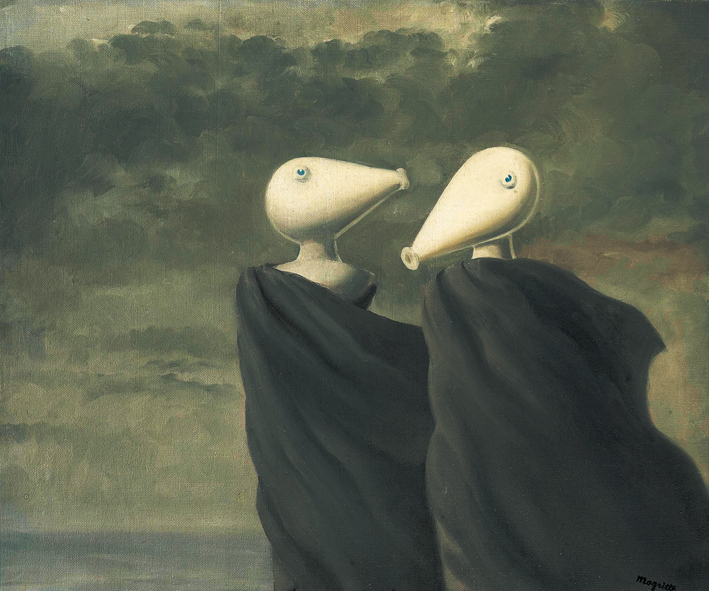  雷尼·马格里特 Magritte Rene —— 伤感的对白 (2)